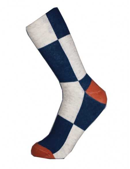 Pack 3 Unidades Calcetín Unisex Diseño Cuadros