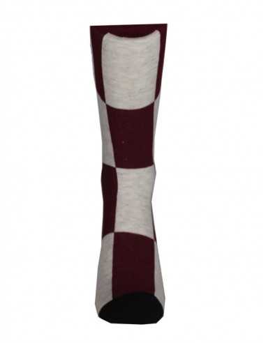 Pack 3 Unidades Calcetín Unisex Diseño Cuadros