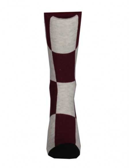 Pack 3 Unidades Calcetín Unisex Diseño Cuadros