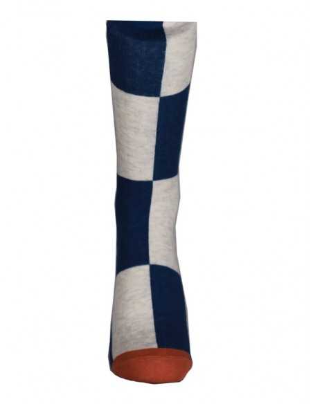 Pack 3 Unidades Calcetín Unisex Diseño Cuadros