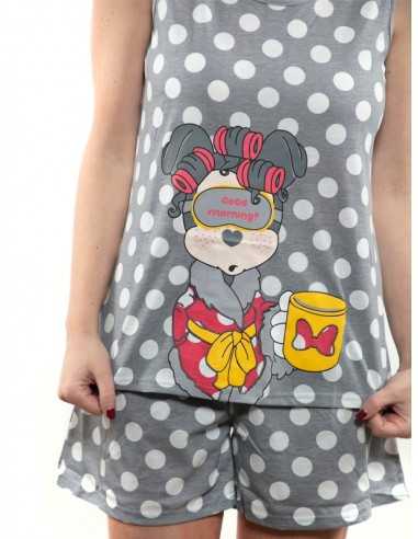Pijama de mujer verano con lunares