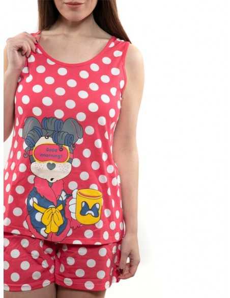 Pijama de mujer verano con lunares