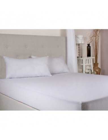 Funda Colchón Rizo Blanca 100% Algodón