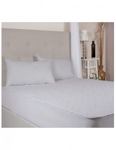 Protector de colchón Doble Rizo 100% Algodón 2