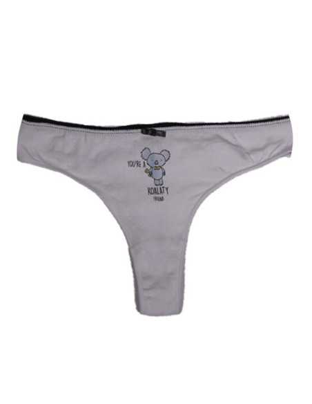 Pack 3 Tangas para Mujer Diseño Surtido Algodón