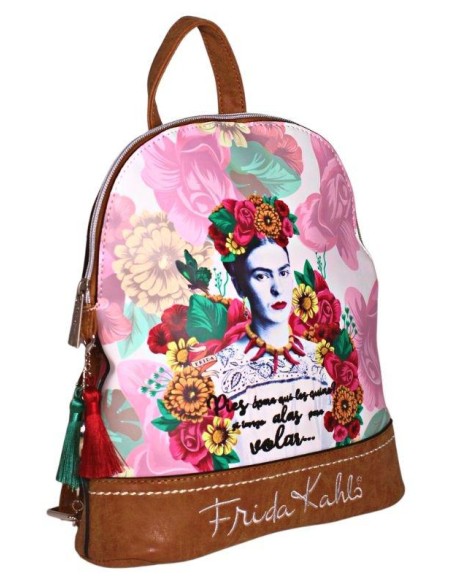 Mochila Kahlo estampado floral