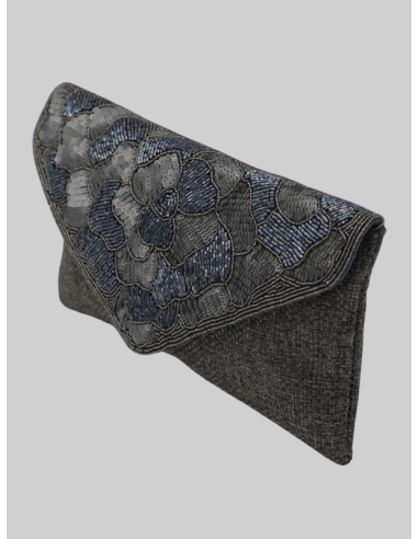 Bolso de Mano Estilo Sobre con Lentejuelas