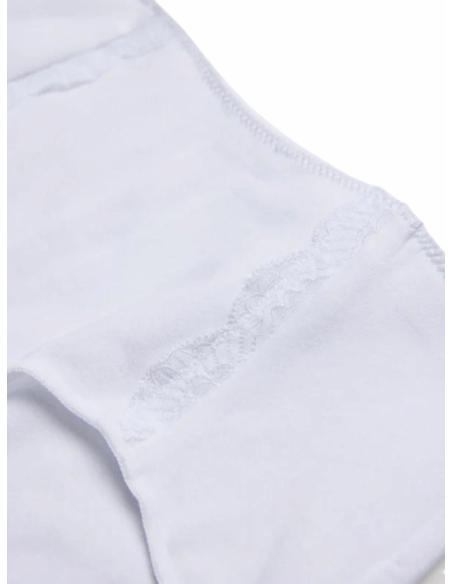 Braga Lencera Encaje Algodón Ysabel Mora 19683