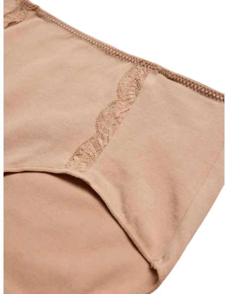 Braga Lencera Encaje Algodón Ysabel Mora 19683