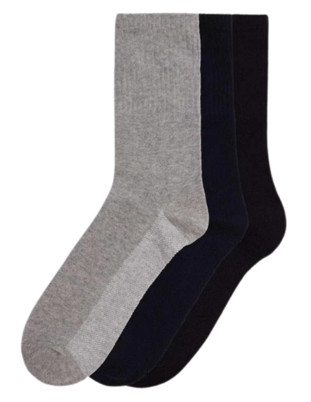 Pack 3 Calcetín Transpirable Ysabel Mora 22538