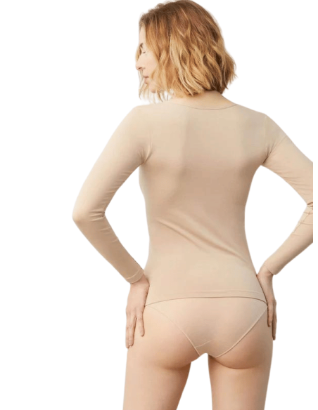 Camiseta Interior Manga Larga Ysabel Mora 19106