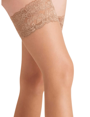 Medias con Liga Blonda 20 Denier Ysabel Mora 14215