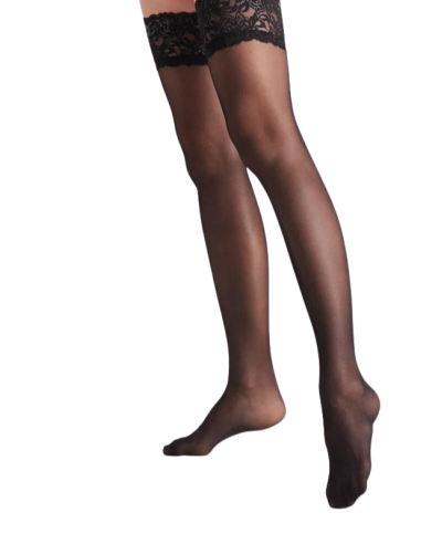 Medias con Liga Blonda 20 Denier Ysabel Mora 14215
