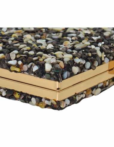 Brillo y Elegancia: Bolso Clutch de Fiesta Negro La Monsita ✨