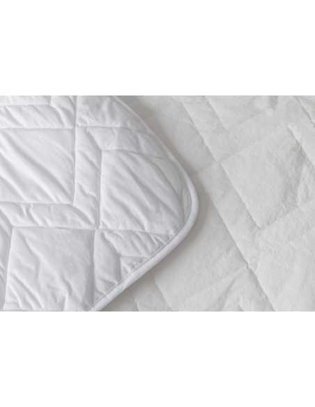 Cubrecolchón Acolchado de Microfibra Impermeable | Cubreconchón de Algodón