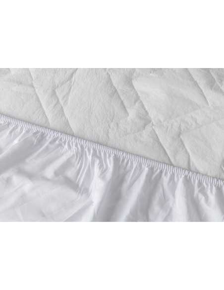 Cubrecolchón Acolchado de Microfibra Reversible