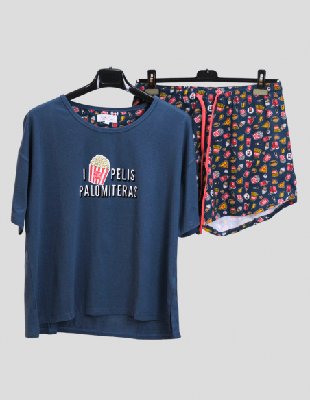 Pijama verano Noches de Pelis | Regalo original