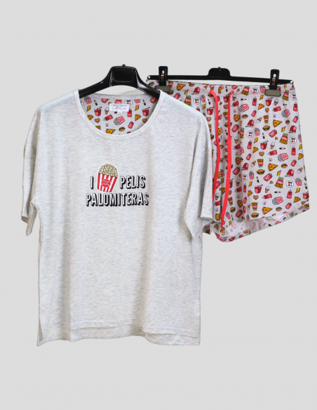 Pijama verano Noches de Pelis | Regalo original