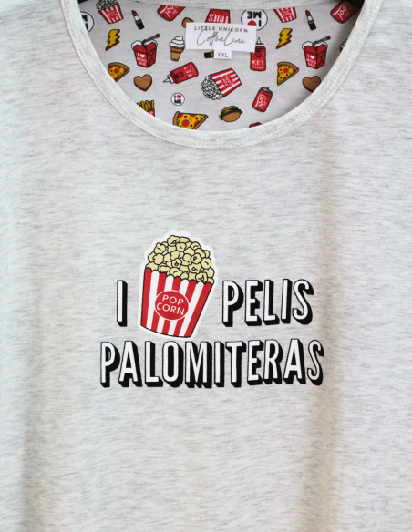 Pijama verano Noches de Pelis | Regalo original
