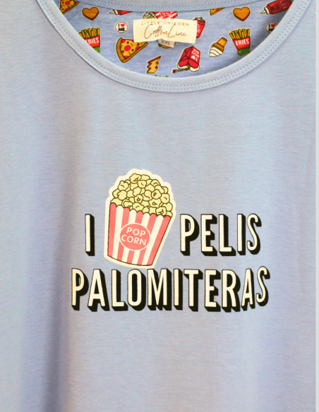 Pijama verano Noches de Pelis | Regalo original